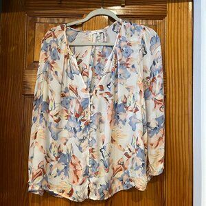 Joie Silk Blouse Size M